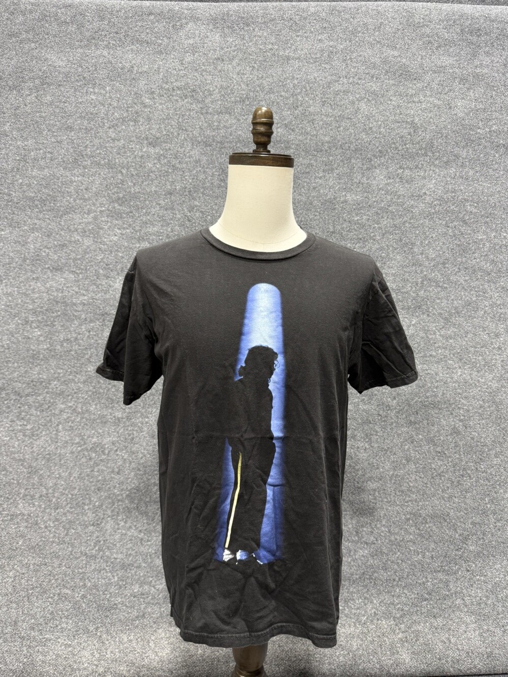 Michael Jackson T Shirt Large Black Spotlight Silhouette Graphic Tee 2017